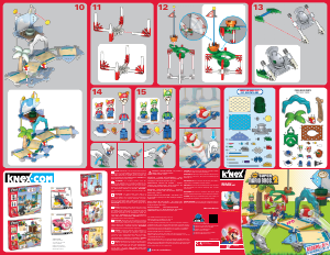 Manuale K'nex set 38624 Super Mario Spiaggia