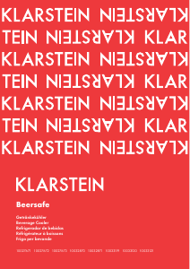 Bruksanvisning Klarstein 10033119 Beersafe Kylskåp