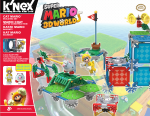 Manuale K'nex set 38635 Super Mario Mario gatto