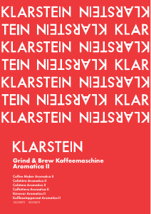 Handleiding Klarstein 10032873 Aromatica II Koffiezetapparaat