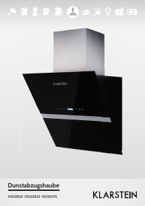 Manual Klarstein 10028531 Cooker Hood