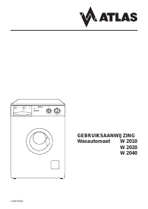 Handleiding Atlas W 2040 Wasmachine