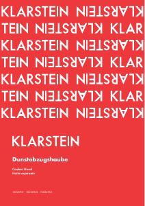 Bedienungsanleitung Klarstein 10026951 Dunstabzugshaube