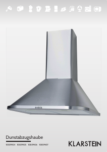 Manual Klarstein 10029424 Cooker Hood