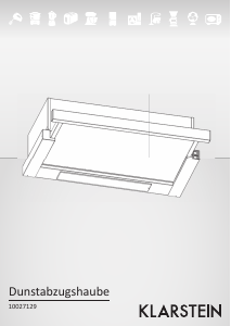 Manual Klarstein 10027129 Cooker Hood