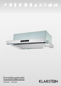 Manual Klarstein 10031681 Cooker Hood