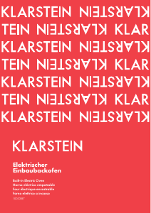 Manual de uso Klarstein 10033187 Horno
