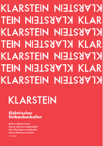 Mode d’emploi Klarstein 10033187 Four