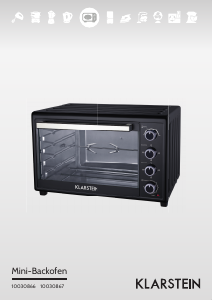 Handleiding Klarstein 10030767 Mini Oven