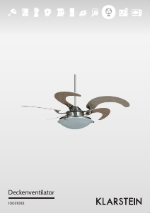 Manual Klarstein 10031083 Ceiling Fan