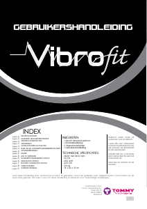 Mode d’emploi Vibrofit 805450 Plateforme vibrante