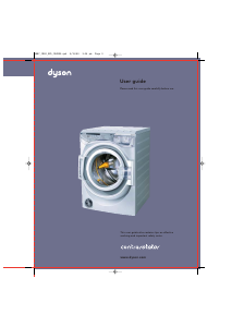 Manual Dyson CR02 Washing Machine