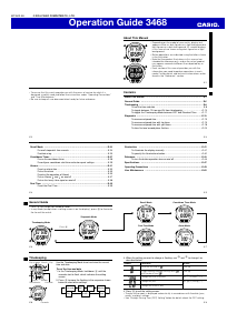 Handleiding Casio Collection WS-1000H-3AVEF Horloge