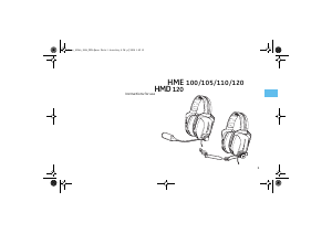 Manual Sennheiser HME 105 Headset