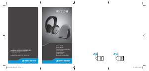 Manual Sennheiser RS 110 II Headphone