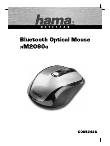 Manual Hama M2060 Mouse