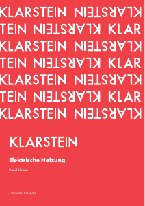 Bedienungsanleitung Klarstein 10032063 Heizgerät