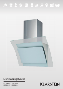 Manual Klarstein 10031680 Cooker Hood