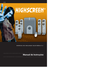 Manual Highscreen X750 Altifalante