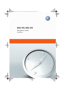 Manual Volkswagen RNS 315 Car Navigation