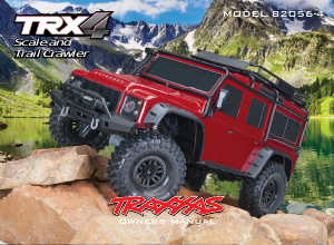Handleiding Traxxas 82056-4 TRX4 Scale and Trail Crawler Radiobestuurbare auto