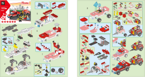 Handleiding Blocki set KB8055 MyFireBrigade Auto van de brandweerchef