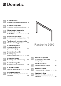 Руководство Dometic Rastrollo 3000 Рулонная штора