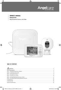 Manual Angelcare AC215 Baby Monitor