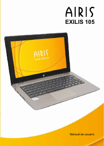 Manual de uso Airis Exilis 105 Portátil