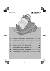 Manual Severin MY 7119 Vacuum Cleaner