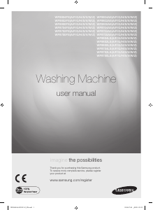 Brugsanvisning Samsung WF8704ASW Vaskemaskine