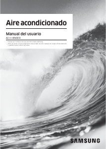 Manual de uso Samsung AC024KN4DCH Aire acondicionado