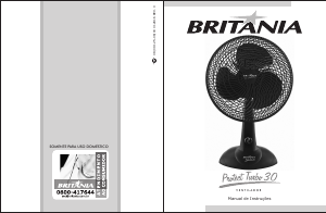 Manual Britania Protect Turbo 30 Ventilador