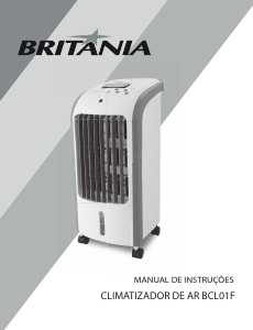 Manual Britania BCL01F Ar condicionado
