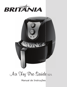 Manual Britania Air Fry Pro Fritadeira