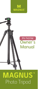 Manual Magnus PV-7451M Tripod