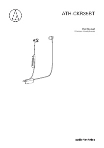 Handleiding Audio-Technica ATH-CKR35BT Koptelefoon