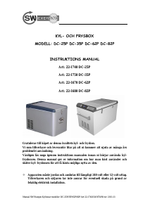 Bruksanvisning SW Exergon DC-35P Kylbox