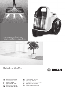 Manual Bosch BGS05AAA1 Vacuum Cleaner