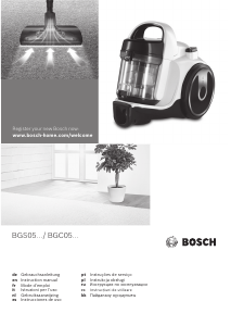 Manual de uso Bosch BGS05A322 Aspirador