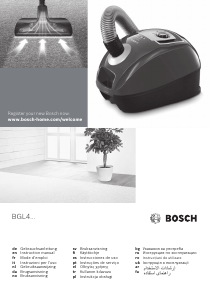 Manuale Bosch BGL42455 Aspirapolvere