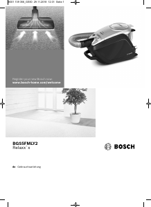 Bedienungsanleitung Bosch BGS5FMLY2 Relaxxx Staubsauger