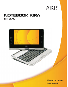 Manual Airis Kira N1070 Laptop