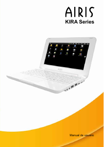 Manual de uso Airis Kira N9000 Portátil