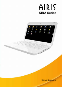 Manual de uso Airis Kira N10020 Portátil