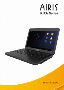 Manual de uso Airis Kira N10050 Portátil