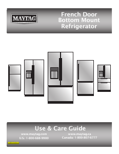 Manual Maytag MFT2772HEZ Fridge-Freezer