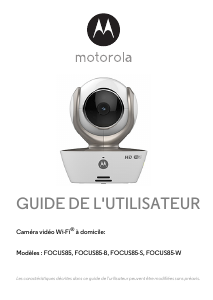 Mode d’emploi Motorola FOCUS85-S Webcam