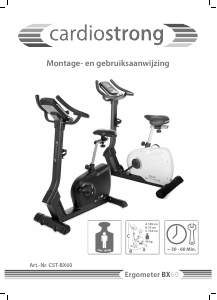 Handleiding Cardiostrong BX60 Hometrainer