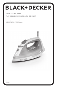 Manual Black and Decker IR02V Iron